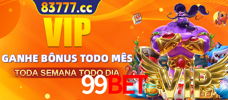 Banner promocional do 99bet oferecendo 100% de recompensas adicionais contínuas para quem fizer o login diário (Daily sign-in), com um mascote de coelho.